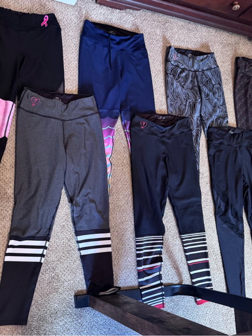 Lot of 7 Pair of Bend Active Leggings